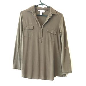 Max Studio • Shirt • Green • Size S